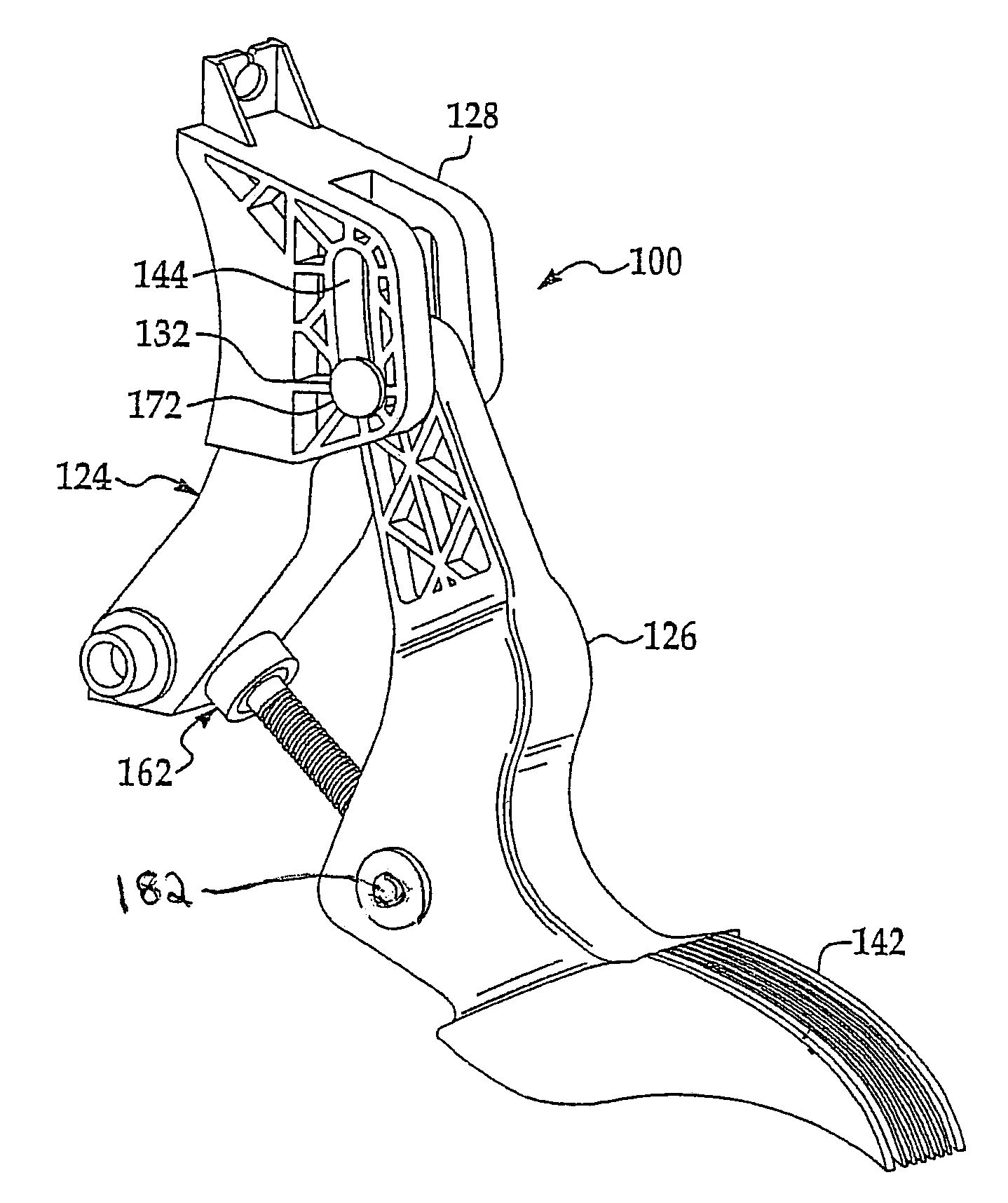 Adjustable pedal assembly