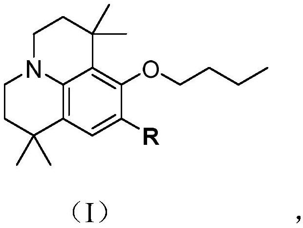 Julolidine compounds, and preparation method and application thereof