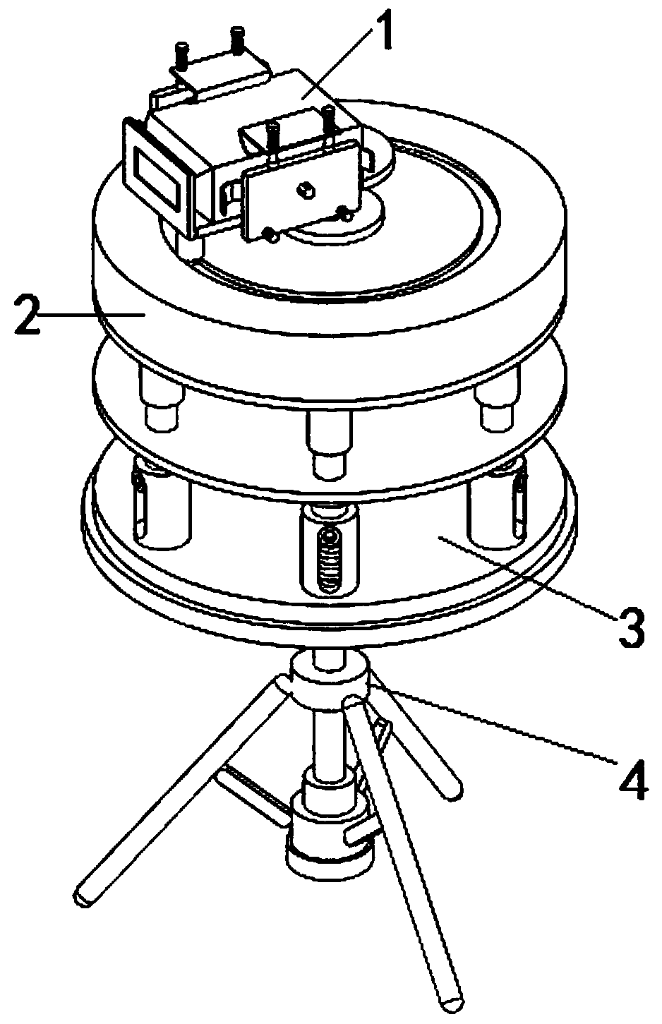 Non-contact type hazardous article rapid detection method