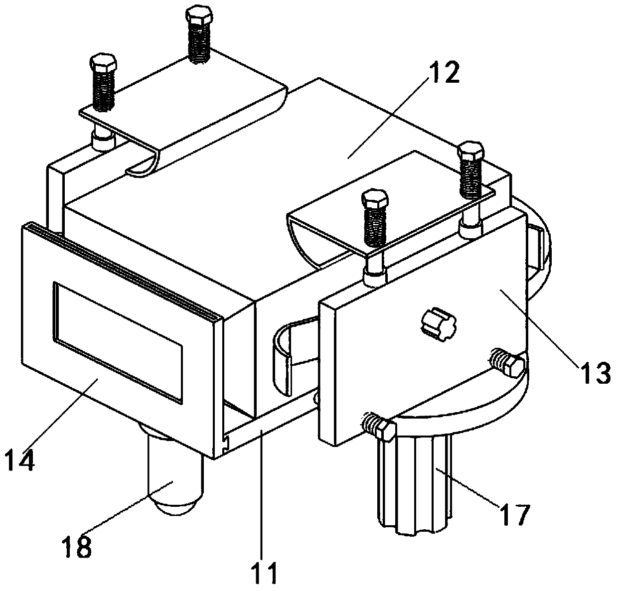 Non-contact type hazardous article rapid detection method