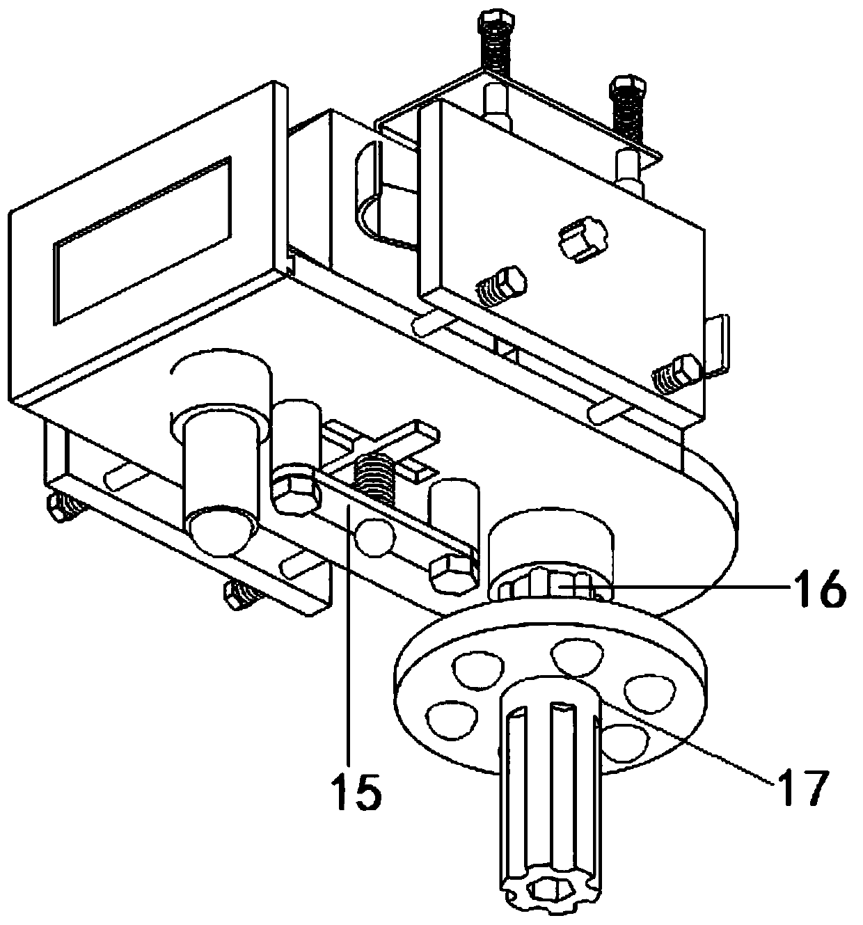 Non-contact type hazardous article rapid detection method