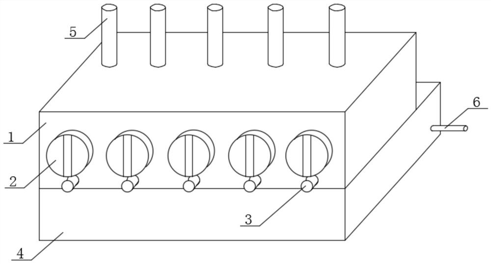 Surgical knife blade disinfection equipment used for ophthalmology department