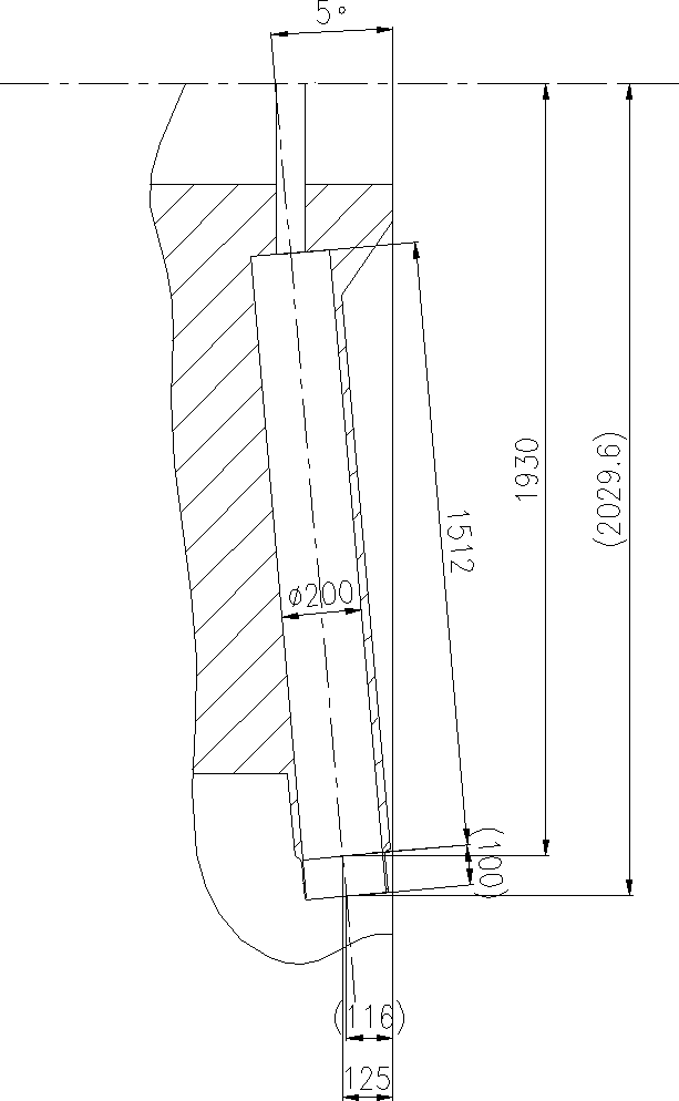 Machining Method of Slender Blind Hole on Cylinder Block of 100KW High Voltage Nuclear Power Steam Turbine