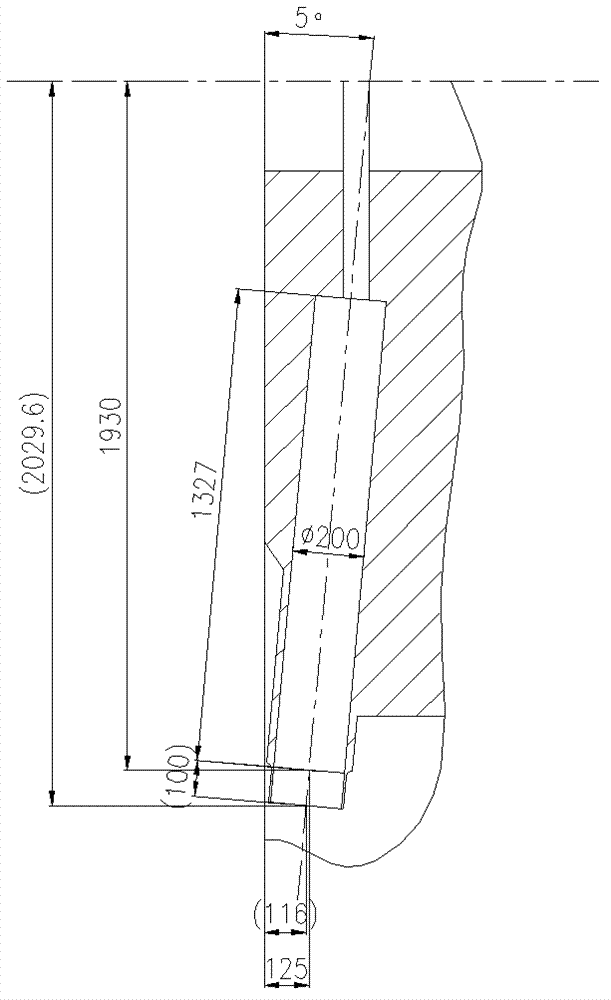 Machining Method of Slender Blind Hole on Cylinder Block of 100KW High Voltage Nuclear Power Steam Turbine