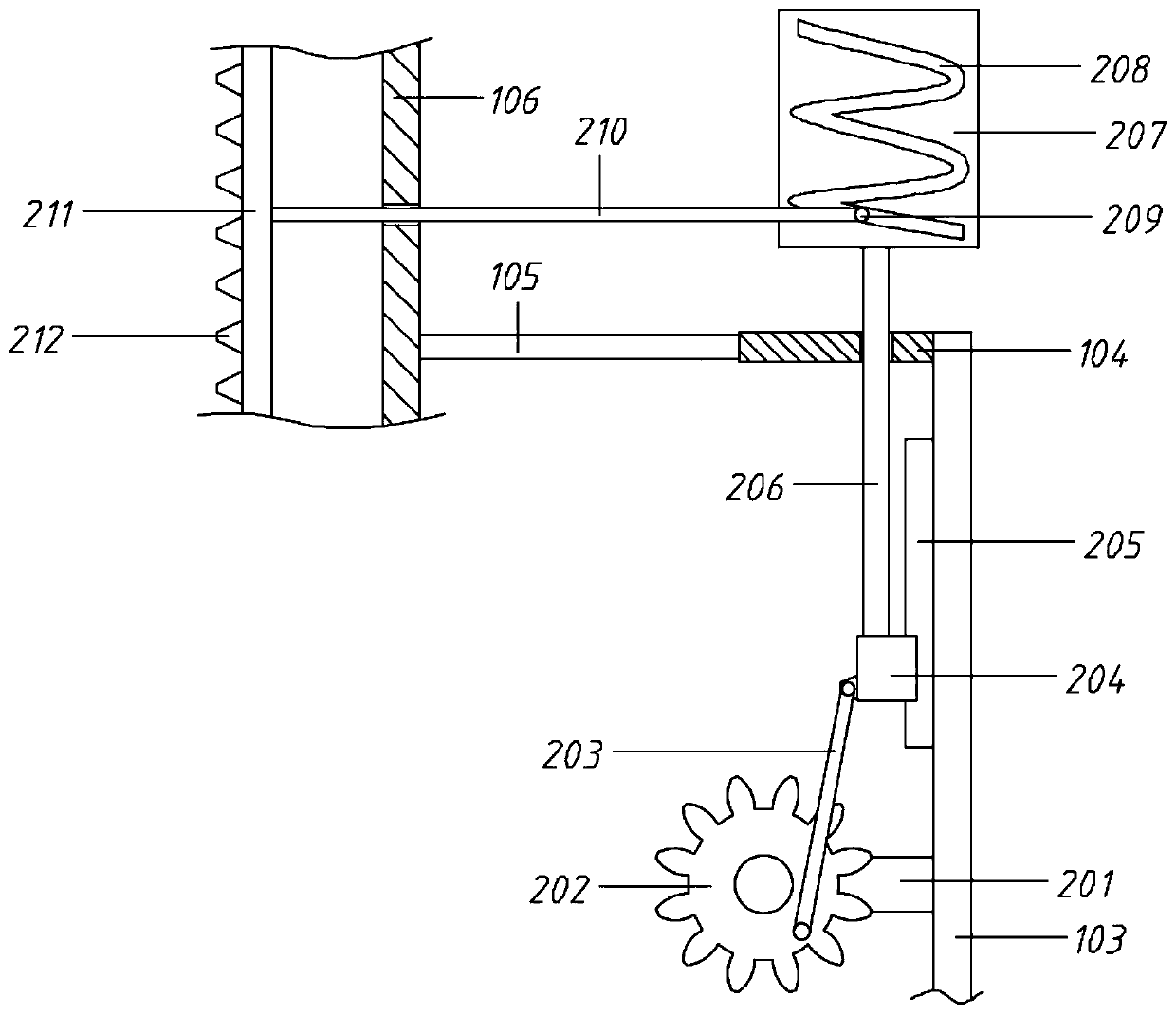 Husking and sieving robot for sesamum indicum production use as well as husking and sieving method thereof