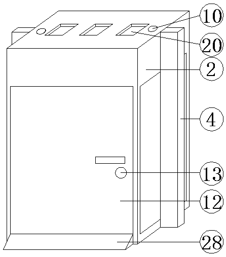 Hoistway-free compound skip-floor elevator