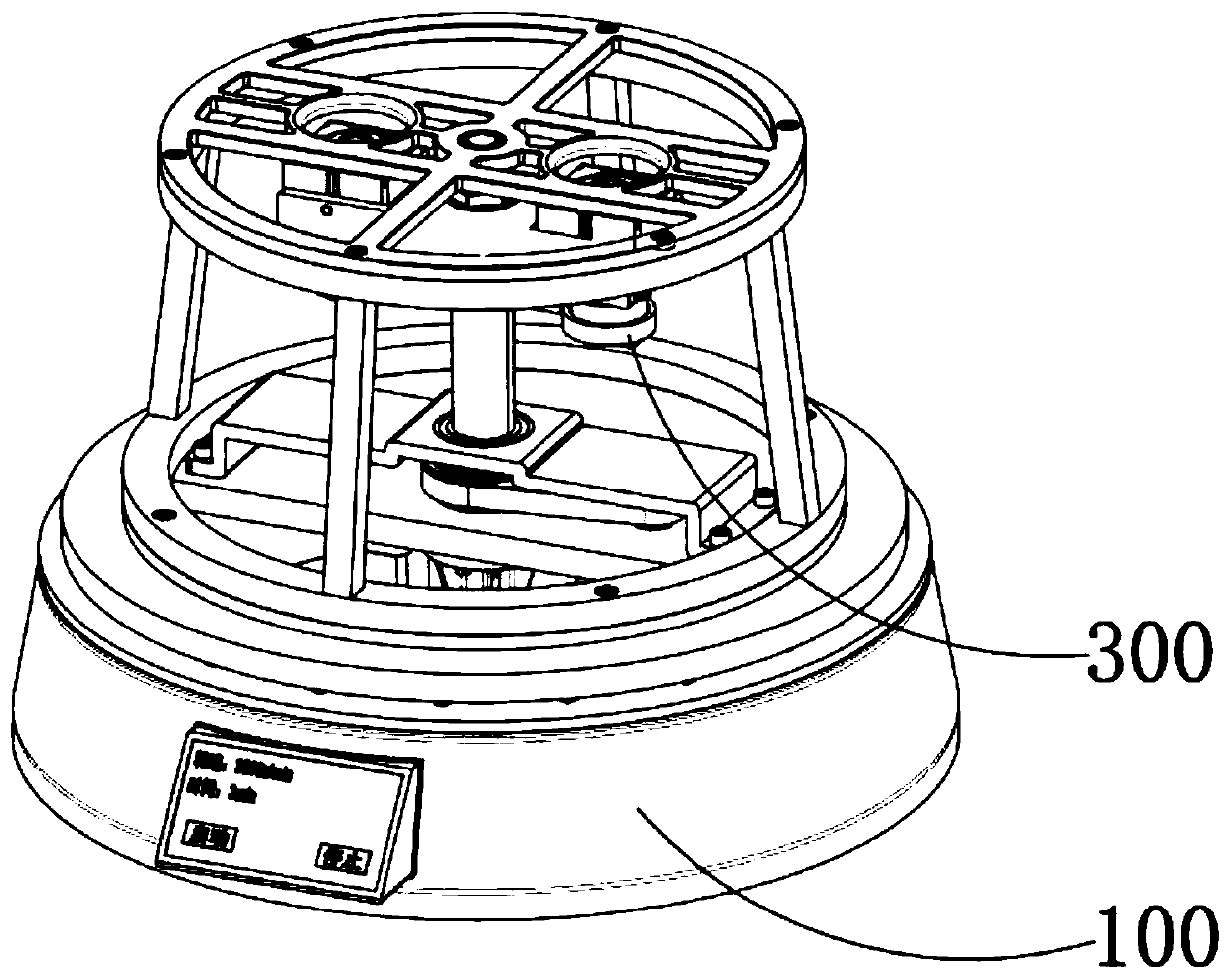 Layering method for blood components of plasma, blood platelets and the like in high-speed centrifugal manner