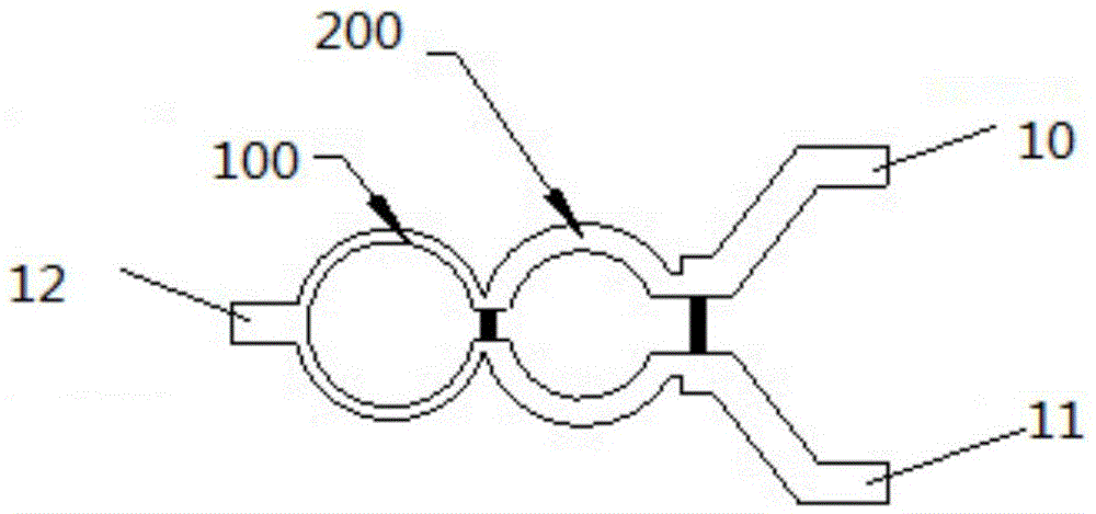 A Broadband High Power Low Loss Ring Power Distribution Combiner