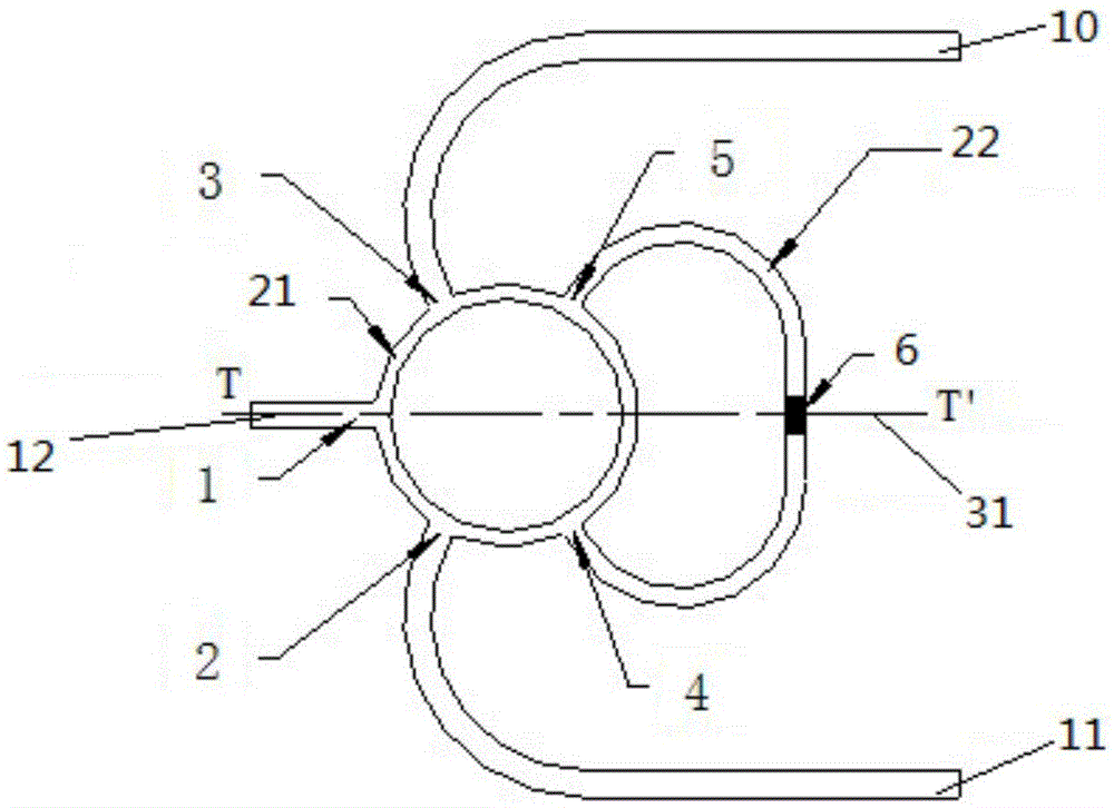 A Broadband High Power Low Loss Ring Power Distribution Combiner