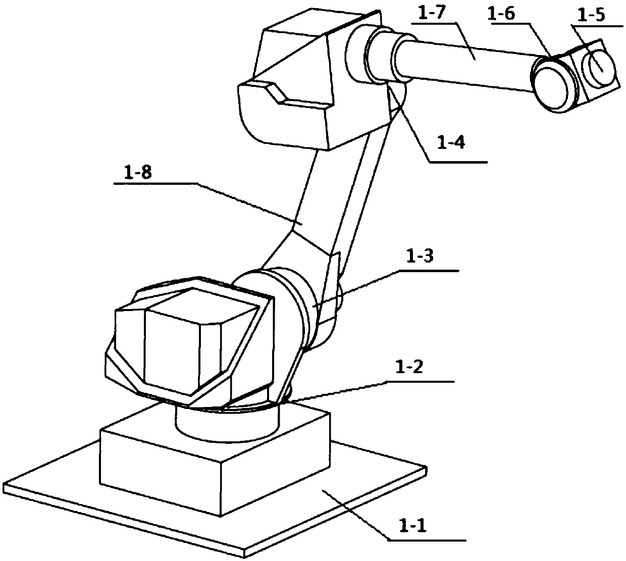 Flexible training device and method for row-based pneumatic riveting of airplane