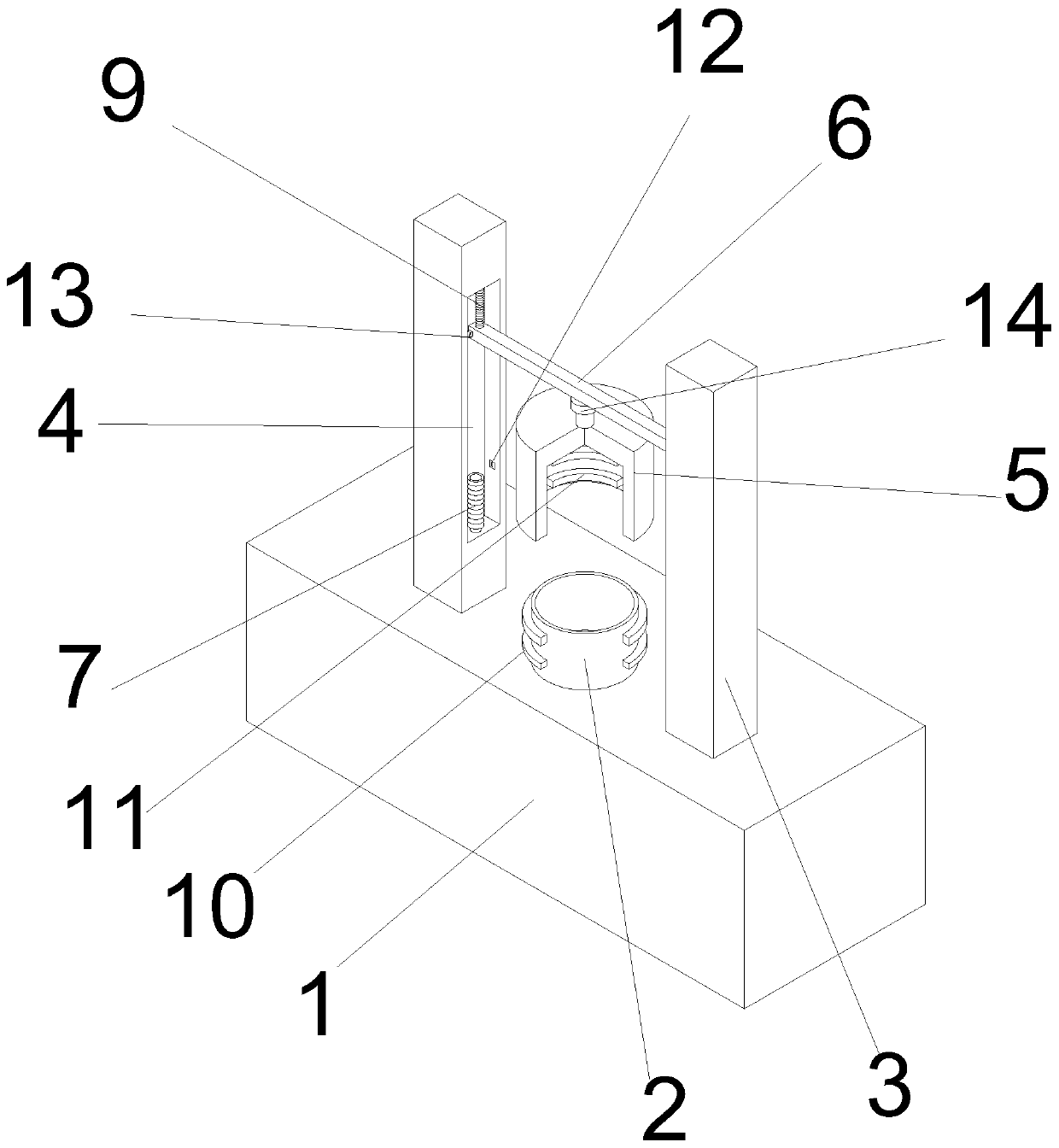 Full-automatic truck fuel tank cap and control circuit