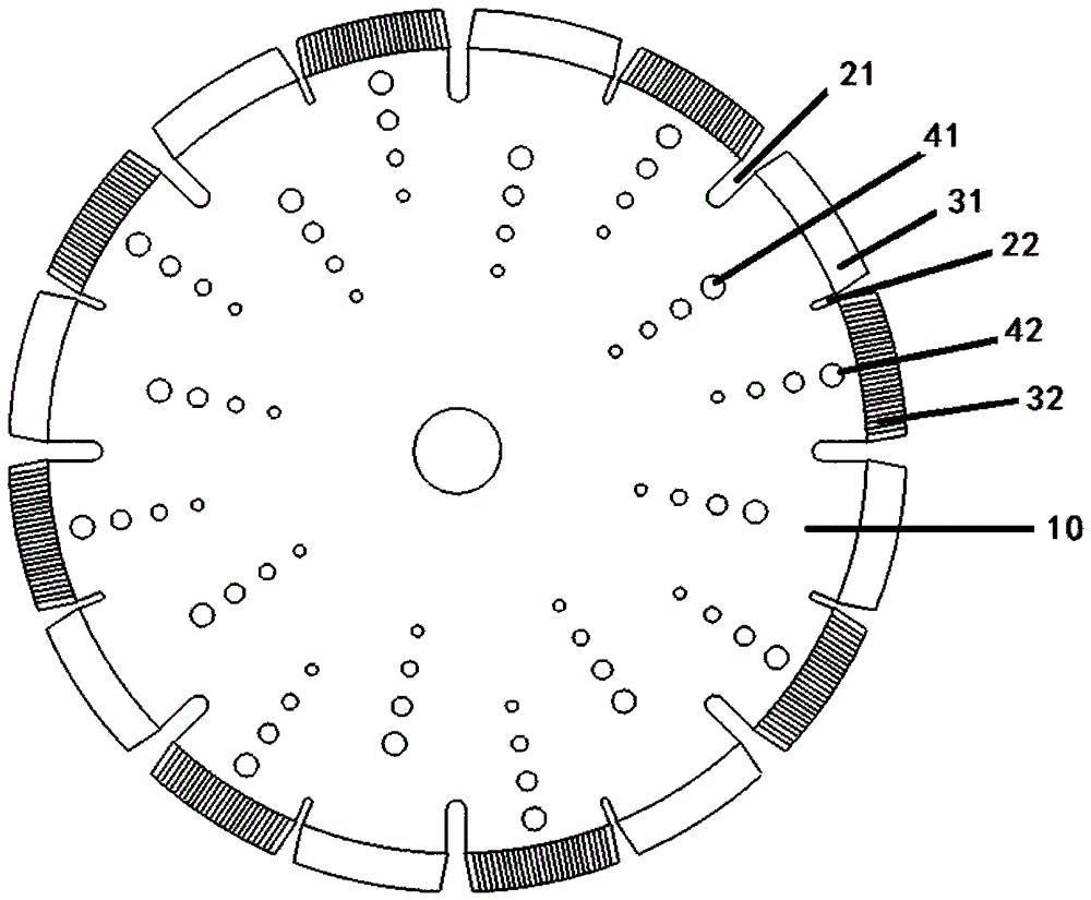 Preparation method of wet and dry dual-purpose diamond saw blade