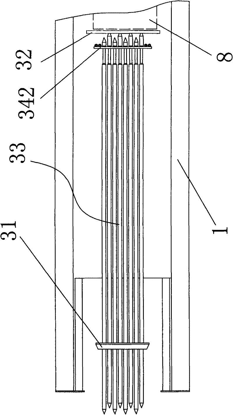 Core extractor for making light concrete wallboard