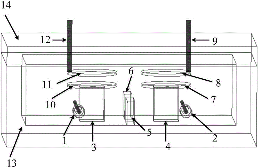 Wide-range cavity filter with adjustable frequency band