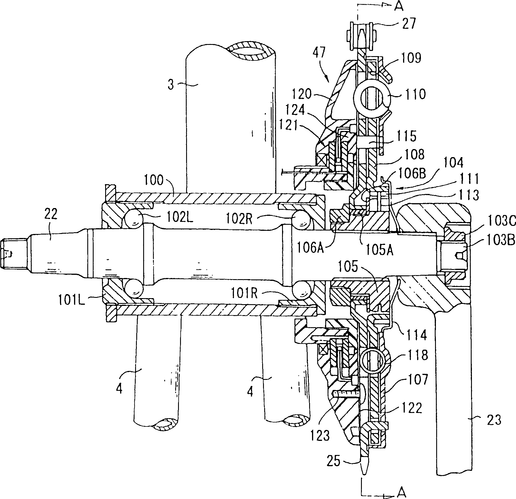 Motor-assisted bicycle