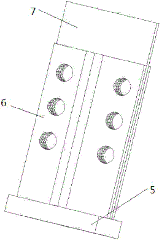 Buckling induction support of casing with inducing unit of groove type