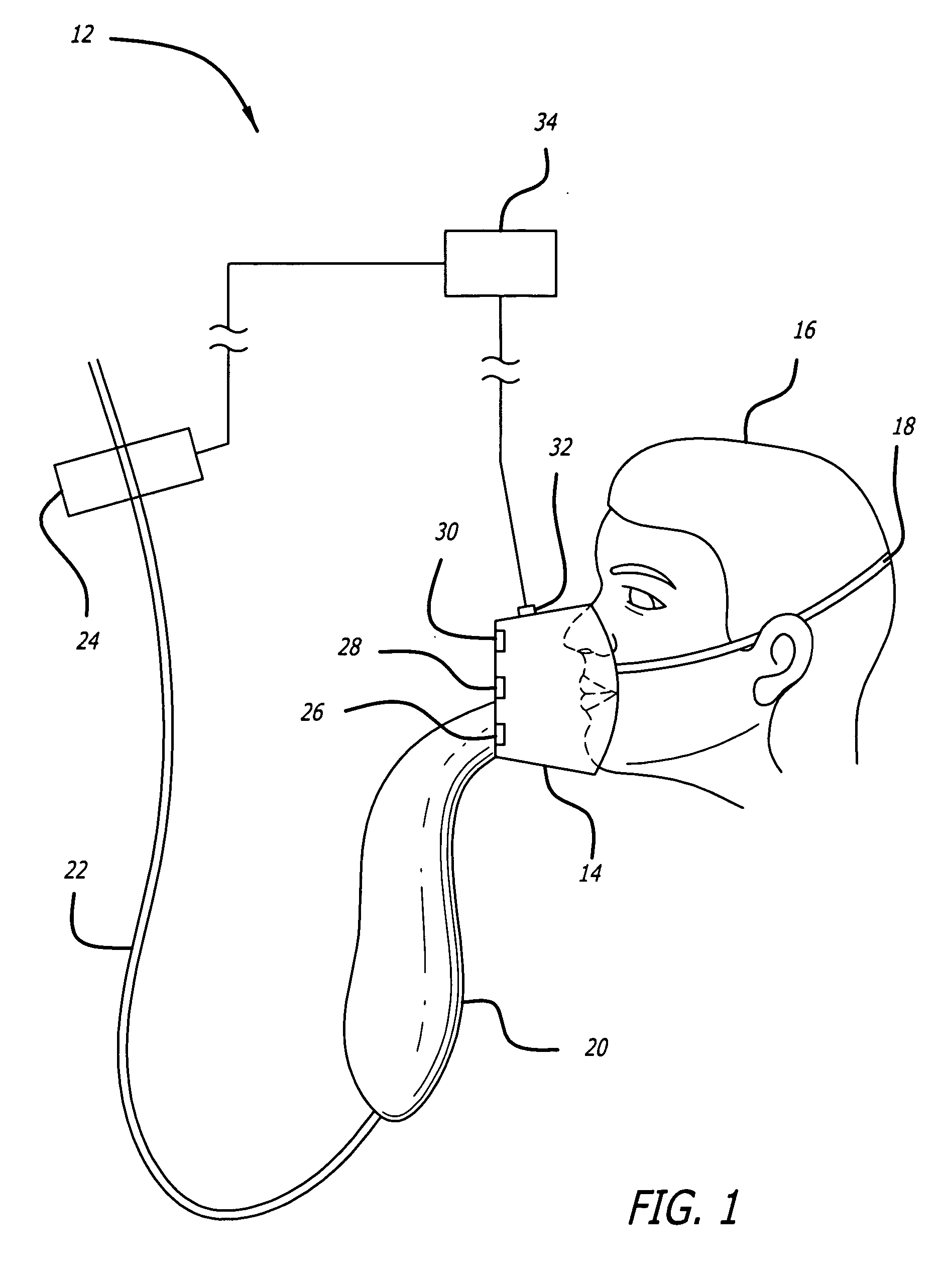 Oxygen conservation system for commercial aircraft