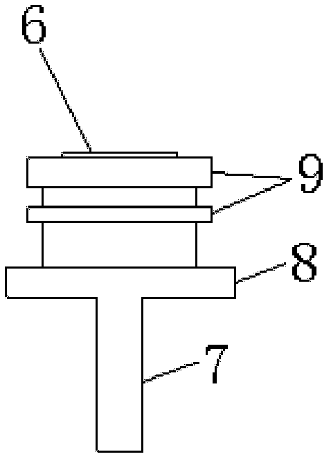 High-capacity lithium-ion power battery post sealing structure