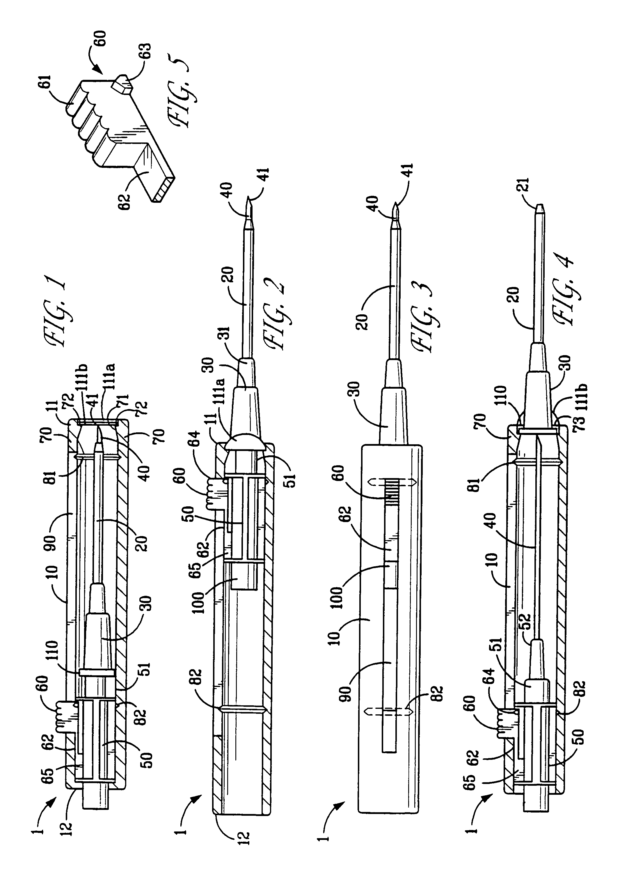 Intravenous catheter and insertion device