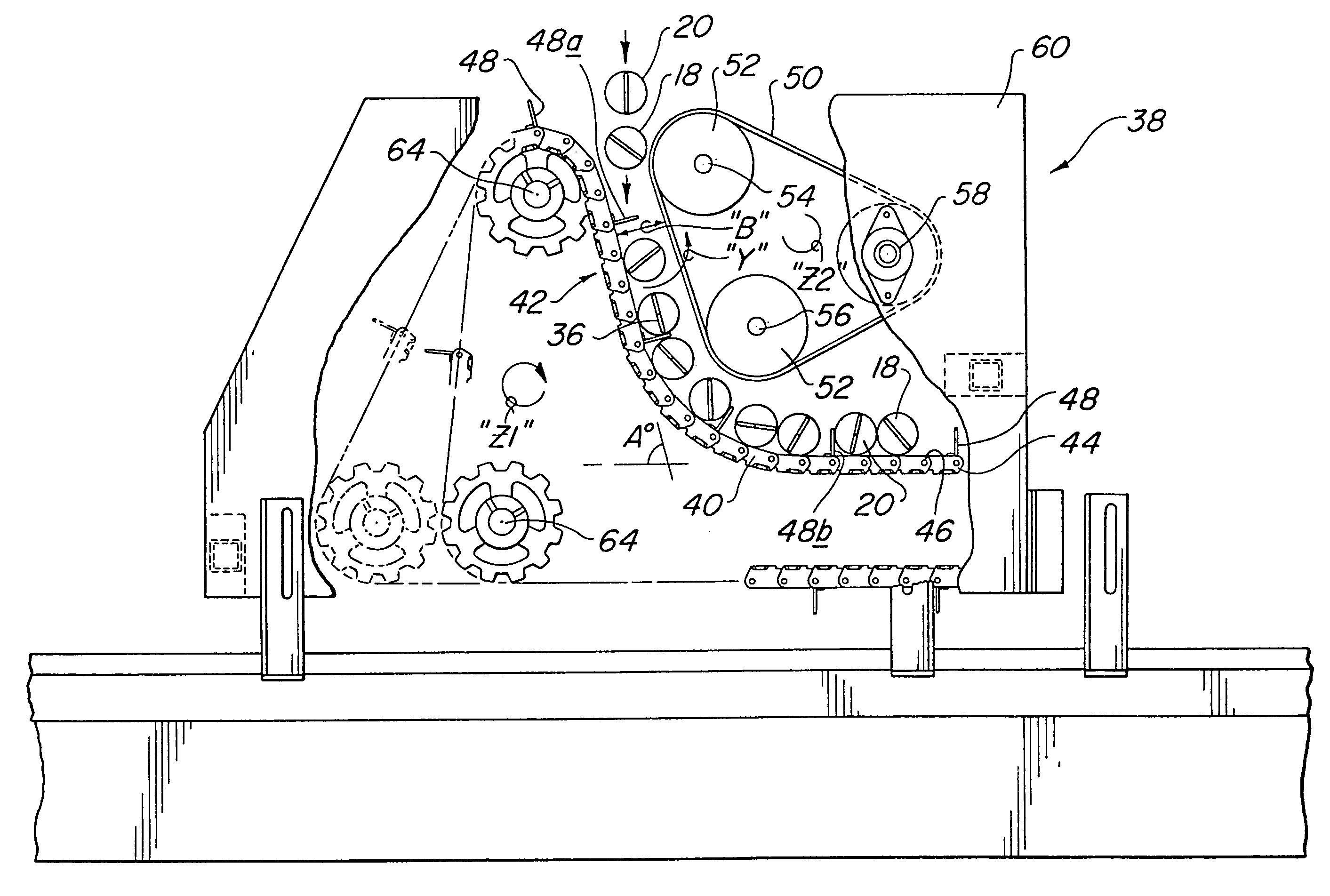 Takeout and transfer apparatus and method for a wheel blow molding machine