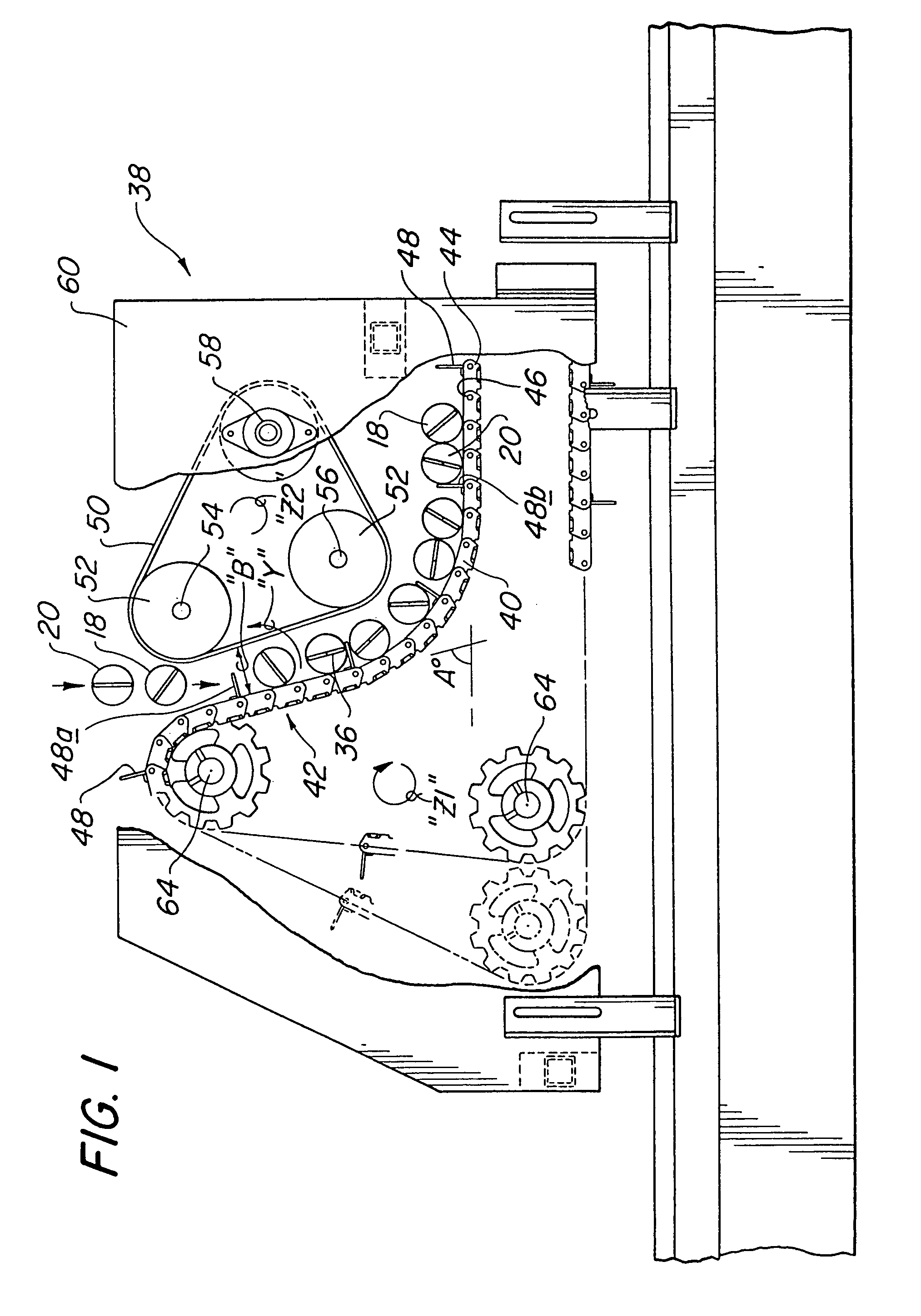 Takeout and transfer apparatus and method for a wheel blow molding machine