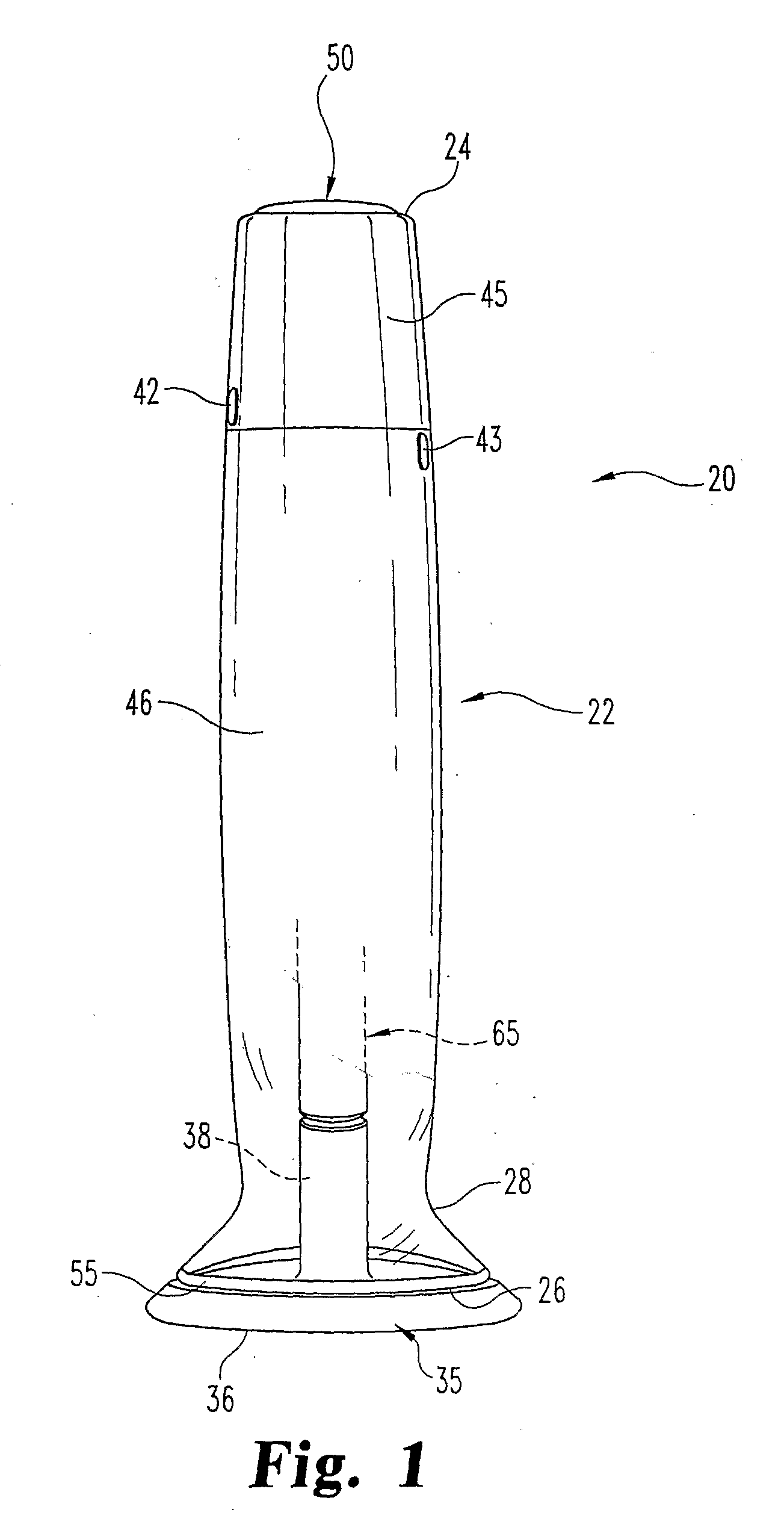 Apparatus And Method For Injecting A Pharmaceutical