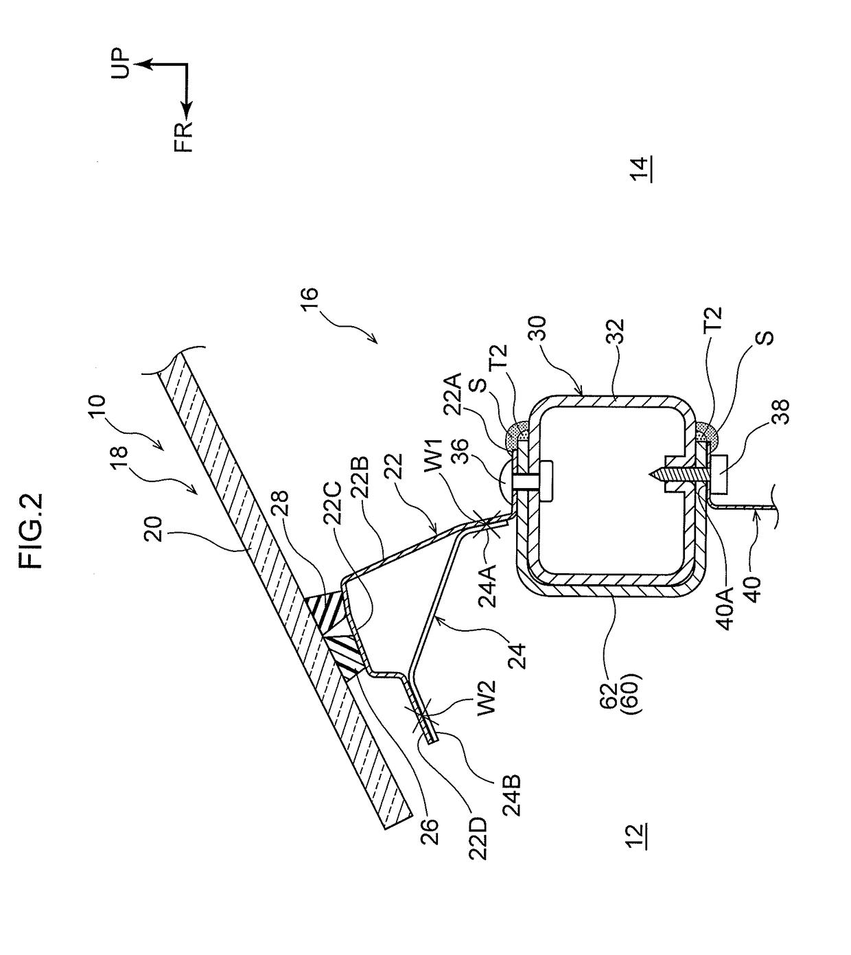 Pillar framework structure and vehicle body module structure