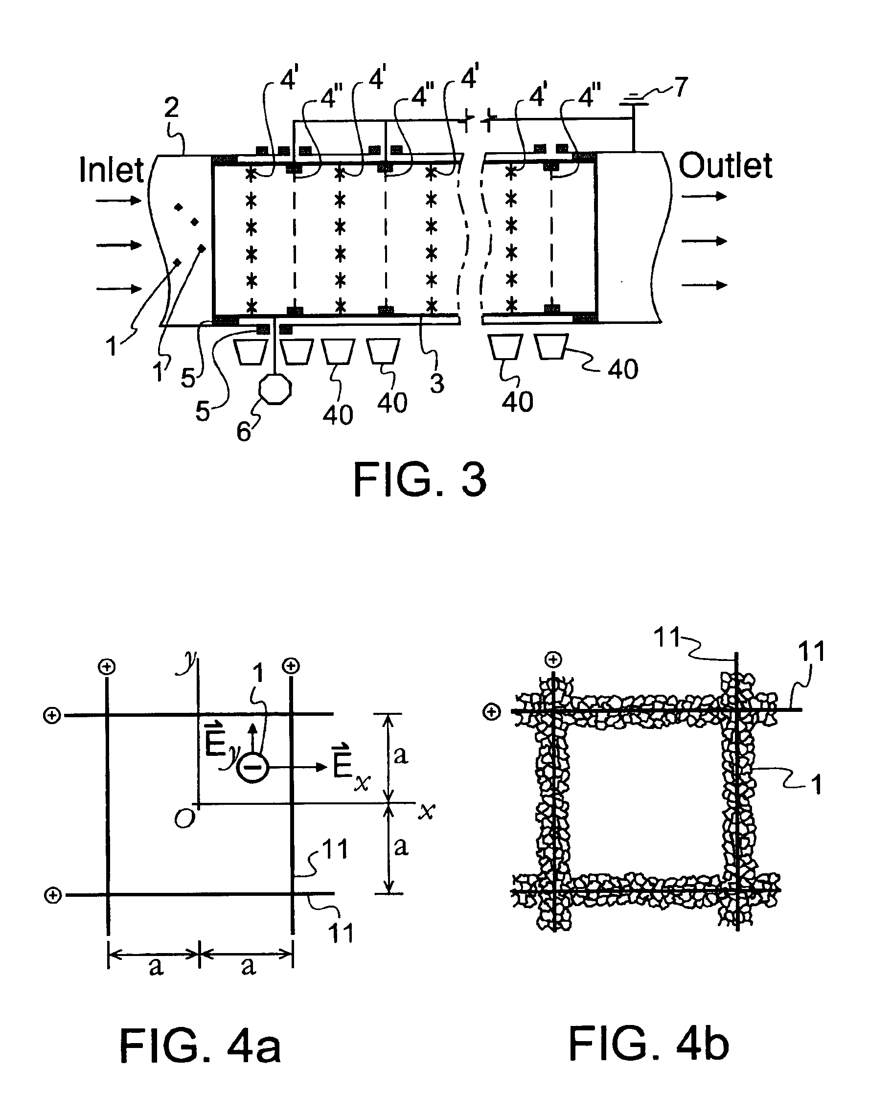 Electrostatic sieving precipitator