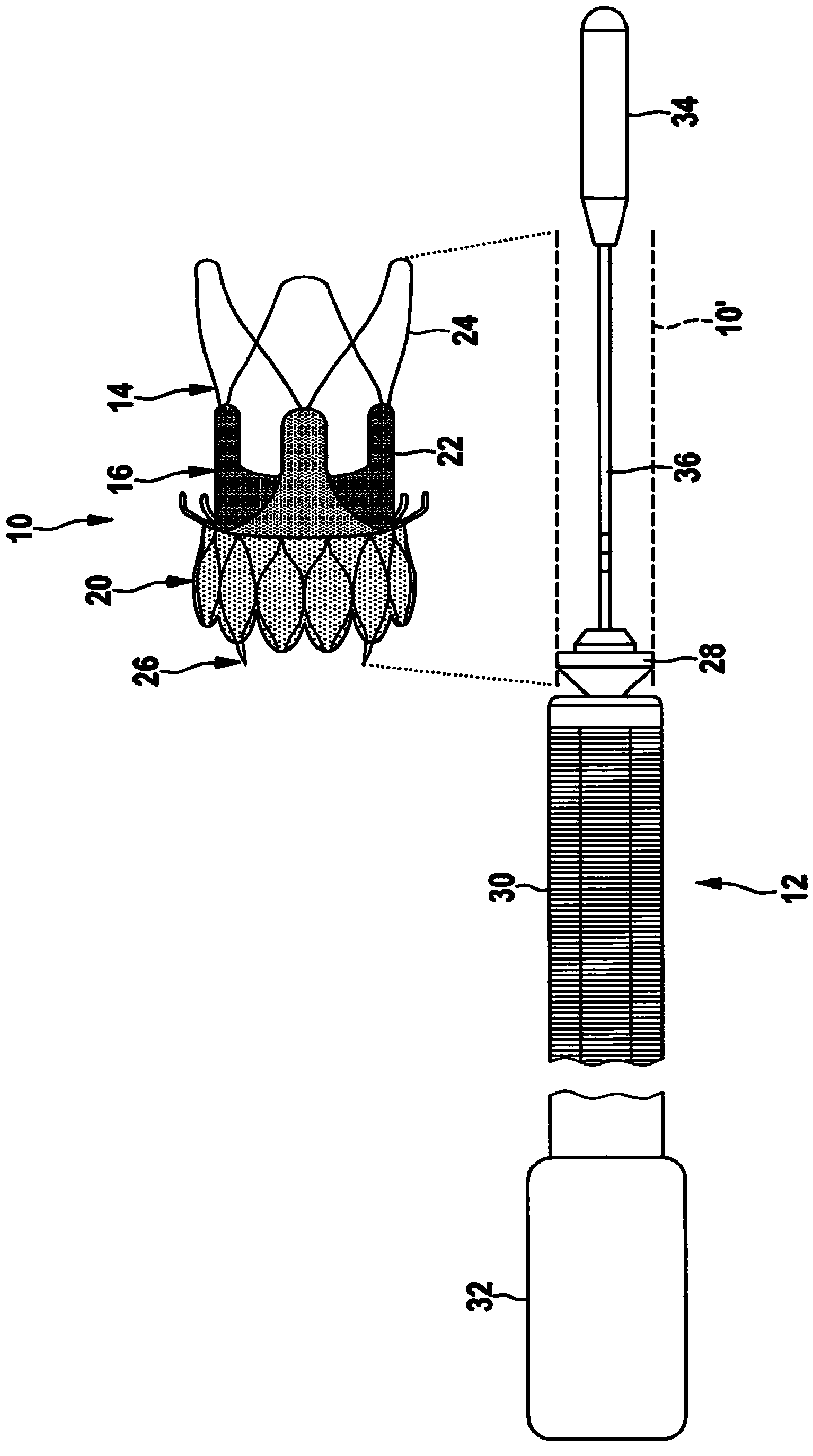 Method and apparatus for compressing/loading stent-valves