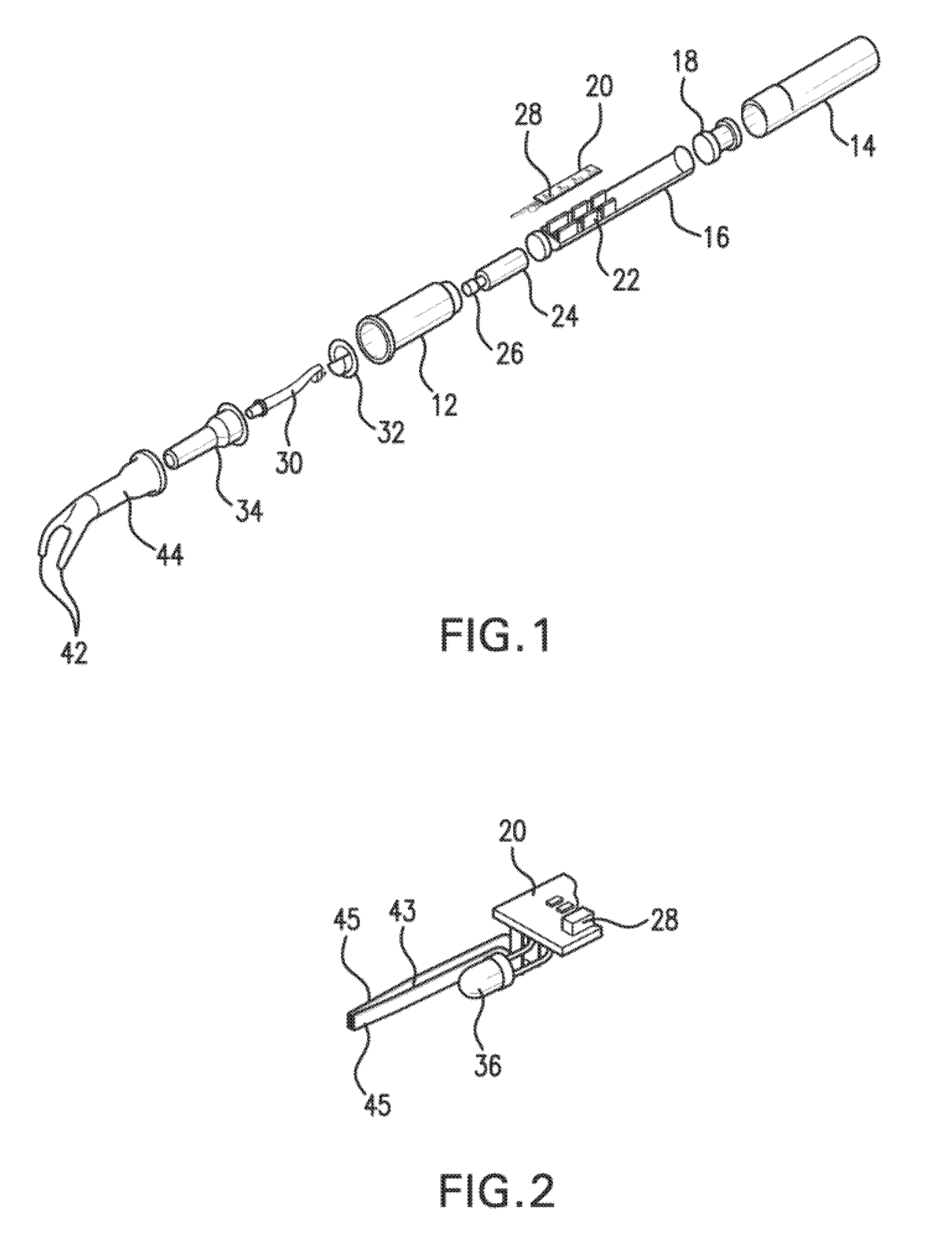 Apparatus, article and method for reducing pain during skin puncturing procedures