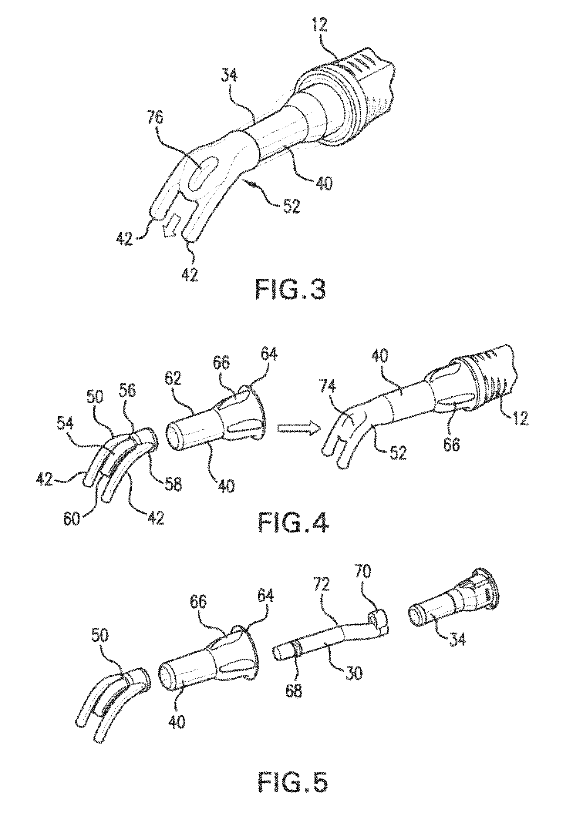 Apparatus, article and method for reducing pain during skin puncturing procedures