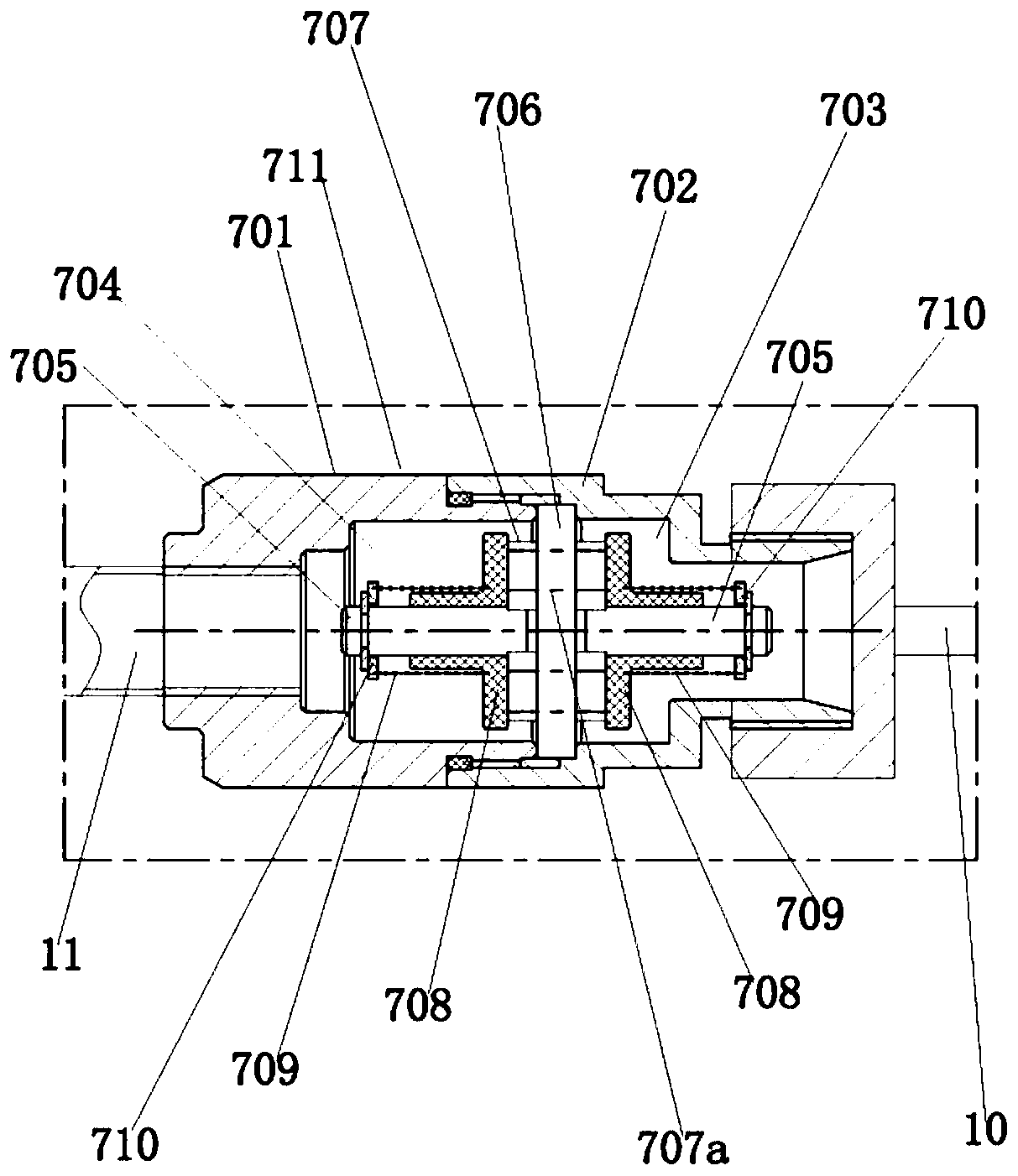 Gas pressure regulator anti-surge device