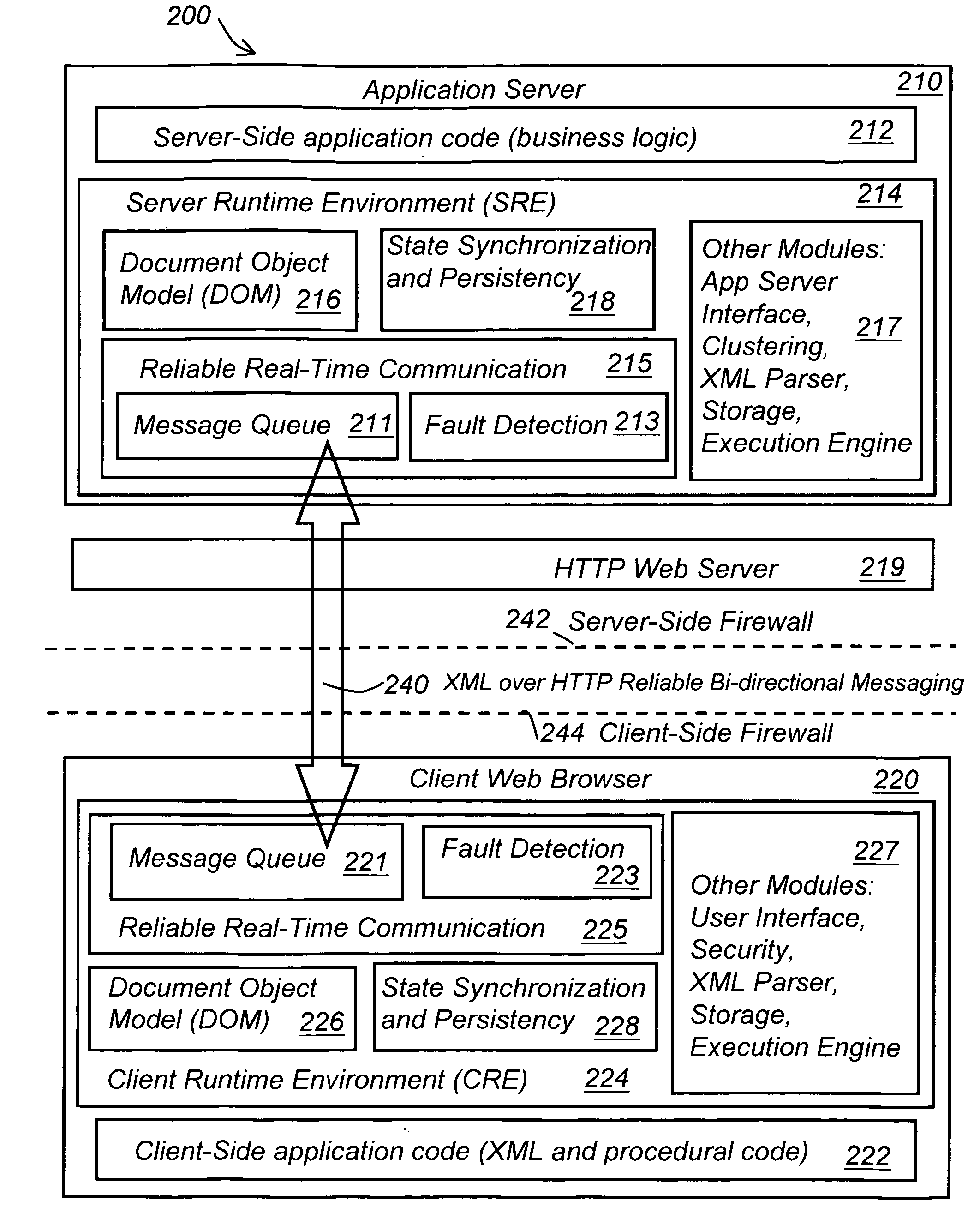 System and method for stateful web-based computing