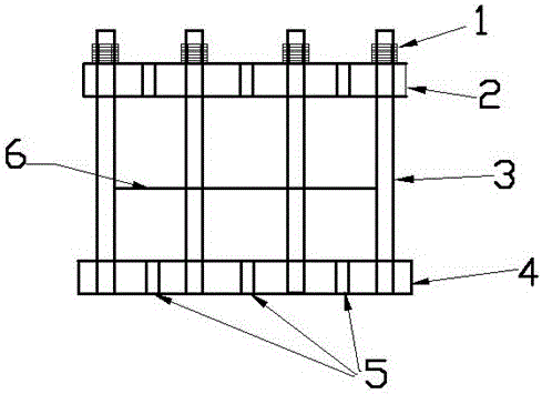 Method for conducting dry-wet cycle and direct shear test on simulated load-bearing soil