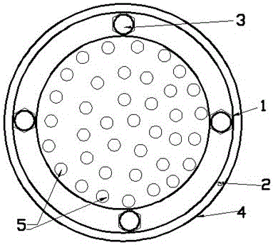 Method for conducting dry-wet cycle and direct shear test on simulated load-bearing soil