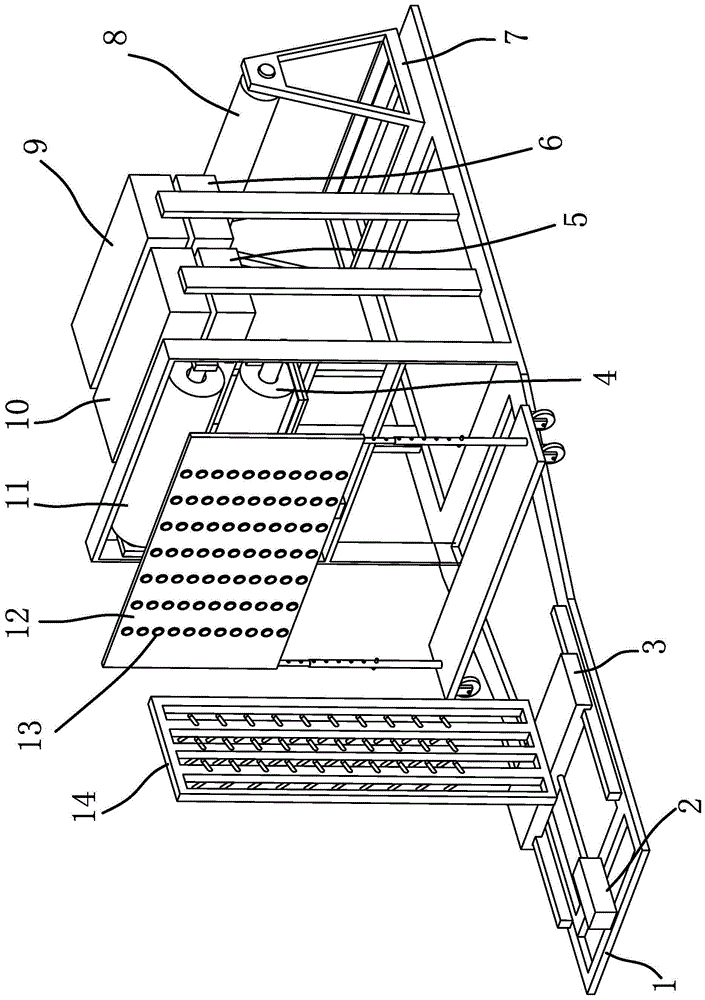 An automatic coating equipment for glass fiber yarn