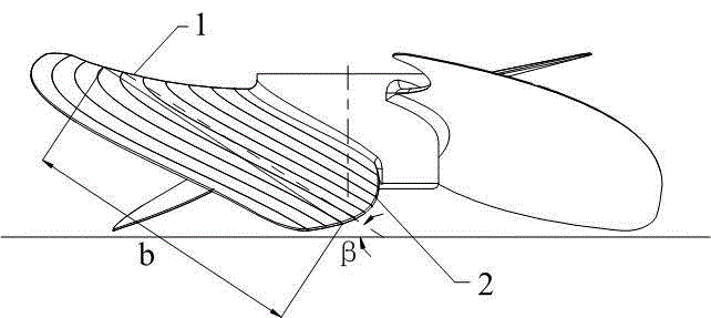 Blades of axial fan and axial fan for air conditioner