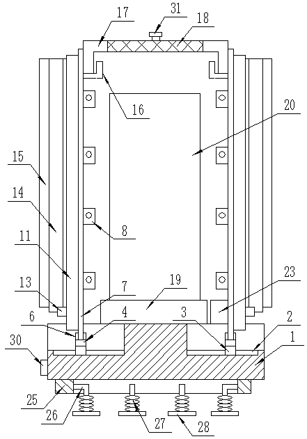 Computer case convenient for automatic disassembly