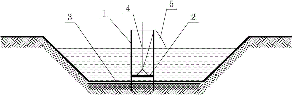 Method for testing pond sediment oxygen consumption rate