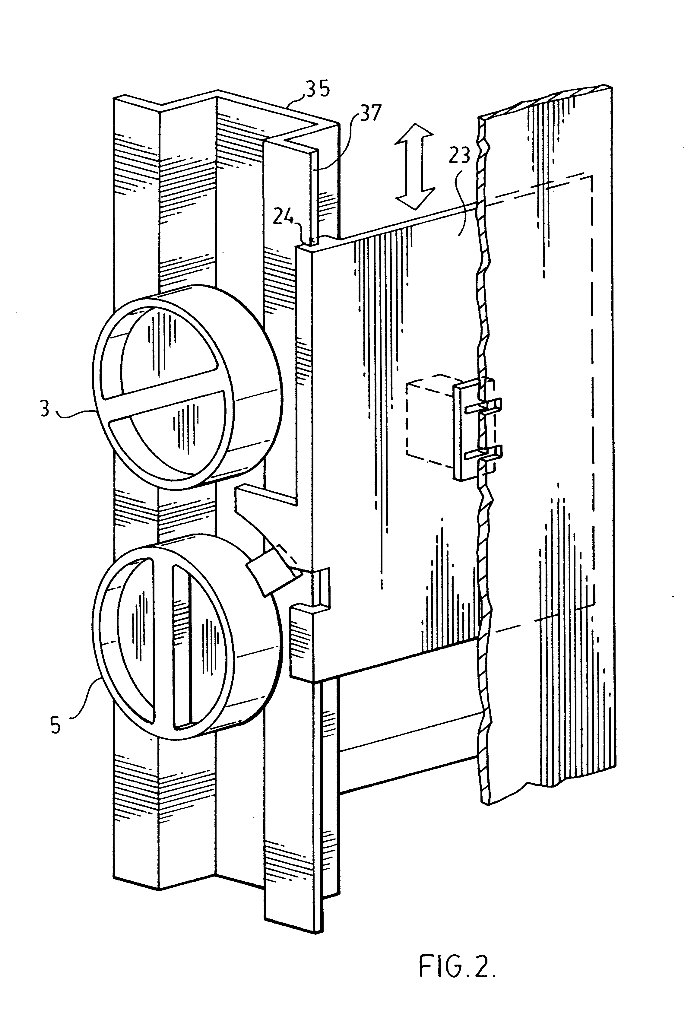 Wall mounted heater fan with electrical outlet