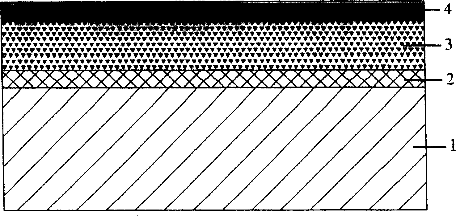 Method for making array micro-table-board of idium-gallium-arsenium coke plane detector