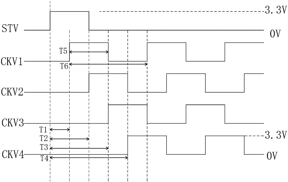 Level shifting circuit and method for GOA-framework liquid crystal panel