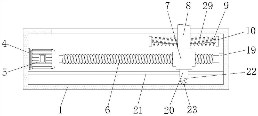 Computer graphics card plugging test device and use method thereof