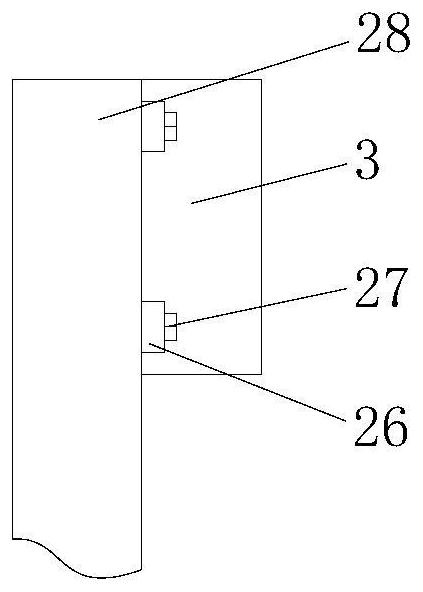 Computer graphics card plugging test device and use method thereof