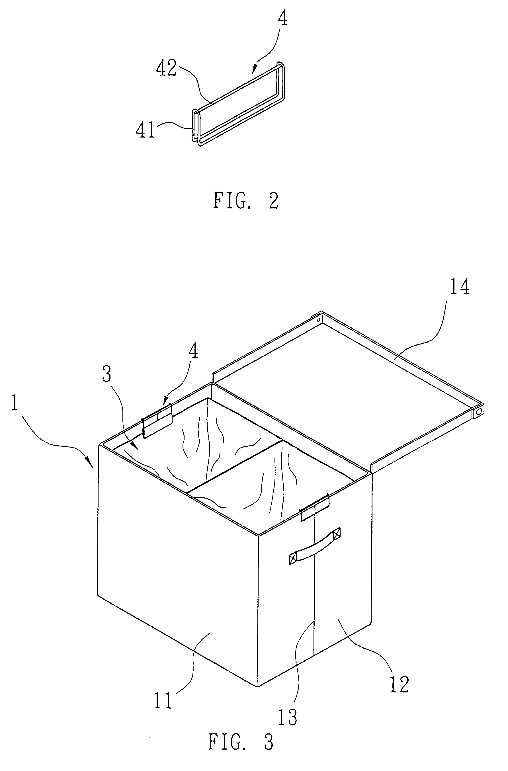 Folding collapsible storage box