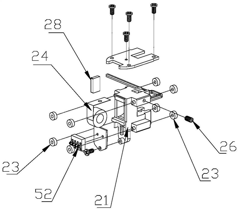 Sliding power supply mechanism and lamp with same