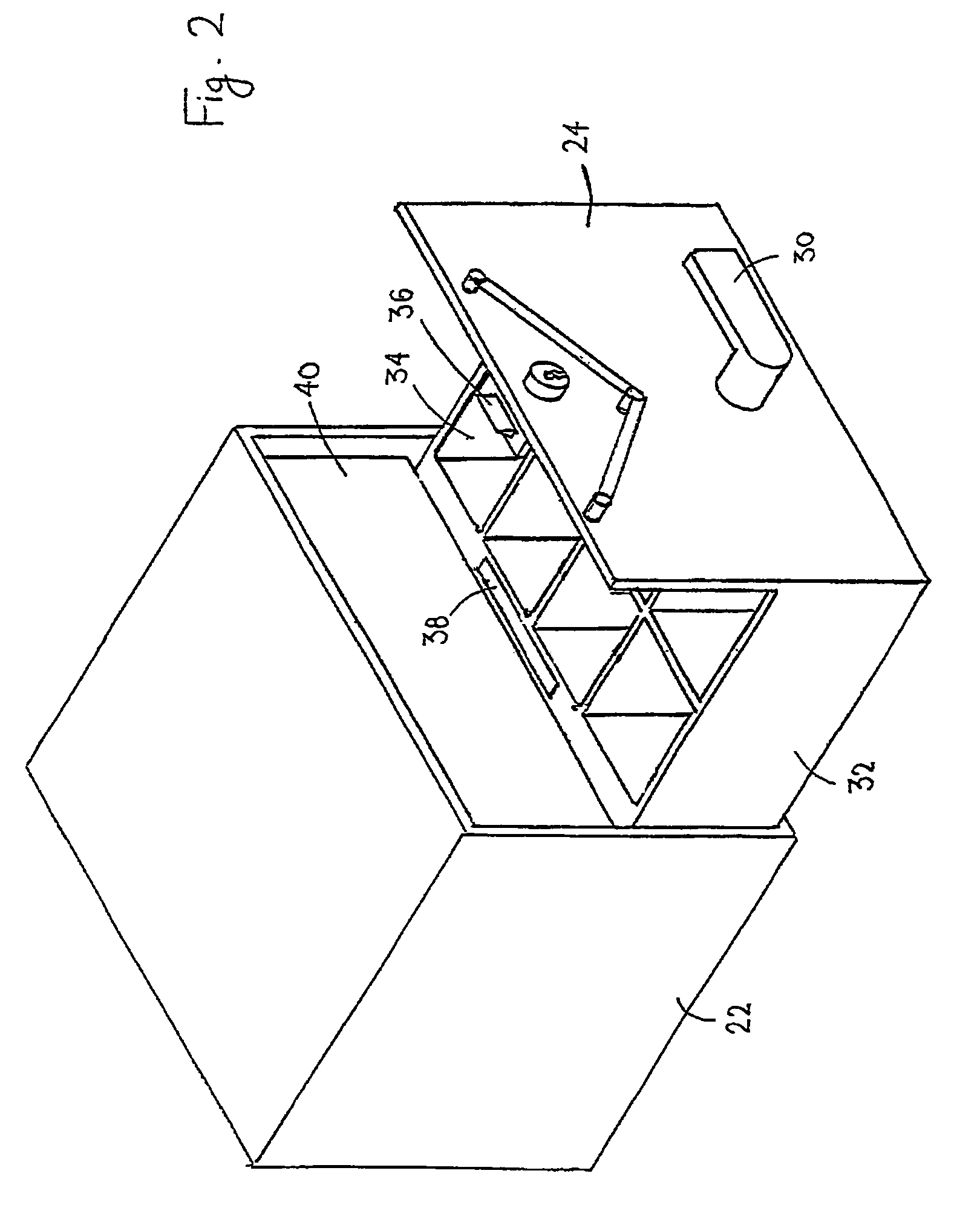 Protected cabinet