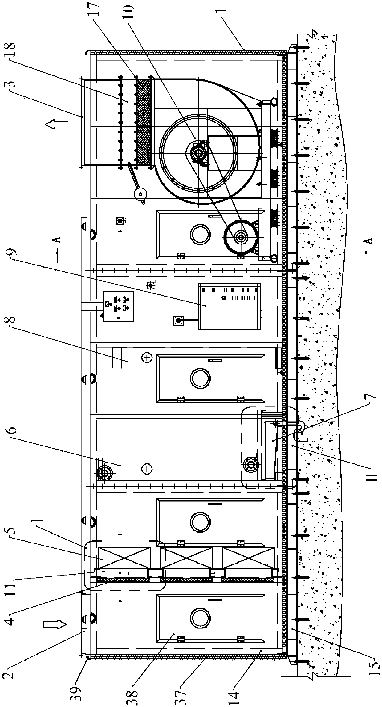 Nuclear grade air treatment unit