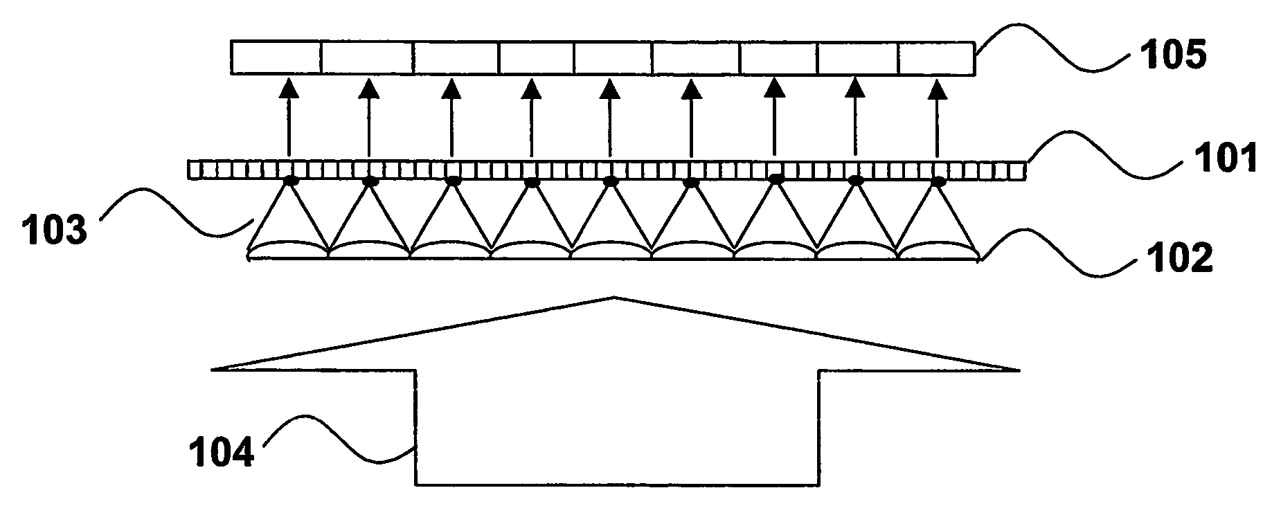 System for reading data stored on an information carrier