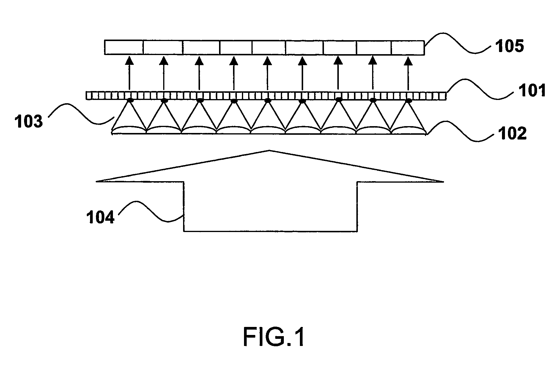 System for reading data stored on an information carrier